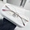 Gafas de Diseñador Modeng de Titanio Puro Montura de Gafas Lisas Elegantes para Mujeres Miopes