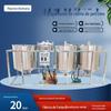 Moinho de óleo pequeno máquina de refino comercial óleo de semente de girassol equipamento de refino de óleo de amendoim máquina automática de refino de óleo de aço inoxidável