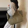 Bolsa de Lona para Mujer Versátil Casual Bolso de Hombro Gran Capacidad Libro Estudiante Clase Trabajo Bolsa para Viajar Bolsa Tote Bolsa de Tela