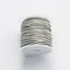 Cuerda de Cera 1mm Cordón de Cuero Pulsera Hilo Rollo Pequeño Cuerda de Cera 1mm Para Bisutería No Elástica Resistente al Desgaste Material para Accesorios de Joyería Paquete