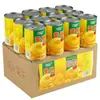 Melocotones Amarillos enlatados Caja de 12 Latas * 425g Horneado Especialidad Dangshan Jarabe Fresco Fruta Enlatada
