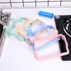 Estante de Plástico con Forma de Panda para Colgar en la Puerta, Estante de Almacenamiento, Estante para Trapos en la Puerta del Gabinete de la Cocina, Soporte para Bolsas de Basura