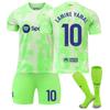 2425 Barcelona Traje de Futebol para Dois Jogadores 9 Levan 19 Yamal 20 olmo 8 Pedde 6 Garvey Traje de Camisa