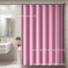 Cortina de ducha de baño de color sólido transfronteriza Amazon impermeable a prueba de moho inodoro sin perforaciones barra telescópica cortina divisoria fabricantes