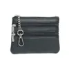Moda Nova Bolsa de Chave Bolsa com Zíper Bolsa Pequena de Cartão Feminina Pingente Mini Carteira de Moedas Bolsa de Moedas Carteira Curta Pequena