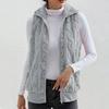 Chaleco sin mangas de Jacquard Engrosado de Doble Cara de Forro Polar para Mujer, Top Deseo de Comercio Exterior de Estación Independiente Otoño e Invierno 2024 Nuevo en Amazon