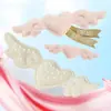 Venta Directa de Fábrica Almohadilla de Talón de Silicona Engrosada Media Plantilla Ajustable para Zapatos Alto Anti-desgaste