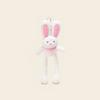 Jinnew Original Dibujo Animado Lindo Muñeco de Peluche Muñeco Dopamina Conejo de Orejas Largas Colgante Llavero Colección