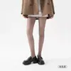 Medias Negras Transparentes de Doble Capa Desmontables con Forro de Polar para Otoño e Invierno, Engrosadas y Cálidas, Leggings Artilugio para Piernas Desnudas de Abrigo para Mujer
