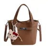 Bolsa de Ombro Vintage Maillard Elegante Feminina 2026 Primavera Nova, Portátil, para Trabalho e Deslocamento, Bolsa Transversal tipo Saco