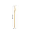 Cuchara agitadora de acero inoxidable 304, mango largo, cuchara para hielo, café, postre, cuchara pequeña, varilla para agitar cócteles, tenedor para pastel y fruta