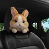 Funda para reposacabezas de coche con diseño de cachorro animal, funda de asiento a prueba de polvo, estilo lindo, almohada de coche, almohada para el cuello