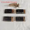 Hebilla de aleación para hombre, hebilla de cinturón con perforaciones, hebilla de ojo de cinturón, al por mayor en stock