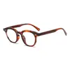 2025 nuevo transfronterizo redondo retro clavo de arroz espejo plano moda para hombre y mujer gafas de lectura 86374-1 gafas de lectura