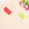 Herramientas para hornear, raspador de silicona de grado alimenticio para cocina, aceite de vaca, pastel, cuchillo mezclador de silicona para hornear, cepillo de silicona
