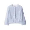 Ropa de Mujer al por Mayor Transfronteriza Estilo Europeo y Americano Versátil Cuello Redondo Chaqueta Holgada Decorada con Borlas 8376857