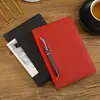 Cuaderno con logo personalizado, cubierta de alta calidad, cuaderno PU que cambia de color para reuniones de oficina, agenda A5, personalizable