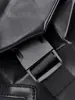 Mochila de Viaje de Negocios Casual de Lujo de Gama Alta para Commuters, Marca para Hombres, Mochila de Viaje de Negocios, Bolso Escolar de Cuero Plegado 3D, Bolso para Estudiantes