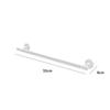 Estante de toallas para compras desbordante sin perforaciones colgador de toallas para baño barra colgante para baño estante de almacenamiento de barra colgante para baño estante de almacenamiento montado en la pared