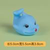 Juguete de Baño para Bebé de Vinilo de Dibujos Animados para Juego Acuático Transfronterizo, Pato Amarillo Chirriante Juguete de Animal para Niños