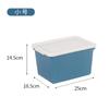Caja de Almacenamiento Oblicua de Escritorio a Prueba de Polvo con Tapa para Artículos Varios, Caja de Almacenamiento de Snacks, Caja de Almacenamiento de Ropa Interior para el Hogar, Caja de Cosméticos