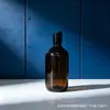 300ml 500ml Garrafa Plástica Marrom para Cuidados Hotel Shampoo Shampoo Shampoo Gel de Banho Garrafa de Refil