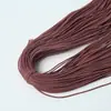 Corda Elástica Elástico Redondo Atacado Cordão Elástico 1,0mm-3mm Preto 2,5mm Colorido em Estoque Elástico de Látex com Alma