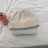 ¡Calidad Premium! Exportado a Corea, Gorro de Punto 100% Lana Pura para Mujer, Gorro Cálido de Punto de Lana de Oveja