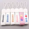 Correa universal para hervidor, cordón para taza de café, correa portátil para exprimidor, correa portátil para vaso de agua con logo impreso