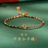 Pulsera de Cuerda Colorida del Festival del Bote del Dragón Tejido a Mano Moda Ins Nicho Exquisita Versátil Pulsera de Amistad Regalo para Estudiante Pareja