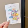 Pinzas para el cabello infantiles de moda con forma de estrella, versátiles y no dañan el cabello, juego de pasadores para arreglar mechones sueltos y flequillo, accesorios para el cabello para niñas