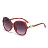 Gafas de sol de moda transfronterizas para mujer, estilo nuevo europeo y americano, protección UV, montura grande, moda retro, venta al por mayor desde el fabricante