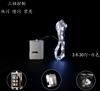 Luzes de corda de cobre com flores e bolos luzes de caixa de presente com luzes decorativas com três luzes piscantes e estrelas luzes led