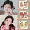 Diadema de Fresa Linda y Súper Linda para Bebés Niñas Que No Maltrata el Cabello, Cuerda para el Cabello, Goma Elástica, Lazo para el Cabello, Accesorios para el Cabello de Niños