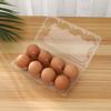 Embalagem de bandeja para ovos de plástico espessado 8 caixas de ovos transparentes para animais de estimação, caixa de embalagem blister, bandeja inferior, fabricantes de atacado