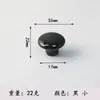 Manija Redonda de Cerámica de un Solo Agujero, Manija de Orquídea de un Solo Agujero, Manija Simple para Cajón y Armario, Manija Redonda para Cajón, de un Solo Agujero