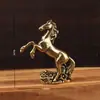 Año del Caballo Adornos de Caballo Doce Animales de Caballo del Zodiaco Colección de Adornos de Caballo Transfronterizos Adornos de Latón 2026 Adornos de Potro
