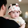 Gorros para Bebé Estilo Delgado de Verano Proteger Fontanela Gorra para Recién Nacido Bebé Niña Meses Jóvenes Recién Nacido Parte Superior Abierta Casa Aire Acondicionado Gorro