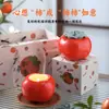 Velas aromáticas creativas de cerámica con aroma a caqui para el ambiente del hogar, fragancia de larga duración, regalos de cumpleaños, adornos decorativos al por mayor