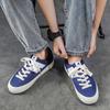 Primavera Nuevos Zapatos de Lona Transpirables Zapatos Clásicos para Hombre Estilo Hong Kong Zapatos Casuales Versátiles Zapatillas Niche Versión Coreana Venta al por Mayor