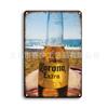 Fornecimento de Comércio Exterior Coquetel Cerveja Pintura em Ferro Retrô Bar Cozinha Decoração de Parede para Casa Pintura Pendurada Pôster Decorativo Placa