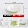 Vajilla de restaurante de comida rápida, juego de cuencos pequeños para platos, cuenco de melamina comercial estilo chino para arroz al vapor de autoservicio para comedores de fábrica, plato de comida rápida