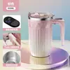 Taza Mezcladora Totalmente Automática, Taza Magnética Eléctrica para Café, Preparación de Leche en Polvo, Leche de Soya, Taza de Agua Giratoria, Taza de Café