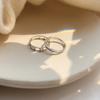 Anillo digital vintage romano de plata esterlina s925 para mujer, ligero, de lujo, de nicho, de moda, exquisita personalidad, combinación, dedo índice, estilo frío