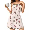 Europa Transfronteriza temu Comercio Exterior 2026 Verano Seda de Leche Tirantes Espagueti Pijama Ropa de Casa para Mujer Venta Directa de Fábrica Mayorista