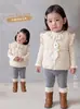 Chaleco de plumón para bebé, modelo nuevo para otoño e invierno 2026, ropa de plumón de pato blanco para niñas pequeñas, chaleco cálido para que las niñas lo usen al aire libre