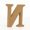 Ornatos de Letras e Números Ingleses de Madeira Atacado Artesanato de Madeira Letras DIY Decoração Criativa Venda Direta da Fábrica