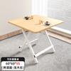 Mesa dobrável Mesa de jantar Mesa quadrada Mesa doméstica simples 1 m Mesa de jantar 90cm Mesa dobrável ao ar livre e cadeira para apartamento pequeno