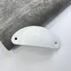 Asas con Forma de Concha para Empanadillas, Tiradores de Cajón Multicolores Estilo Antiguo, Asas Semicirculares Retro de Hierro para Botiquín, Tiradores de Armario