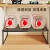 Prateleira para Micro-ondas de Cozinha Casa Rack de Armazenamento Multifuncional para Temperos Prateleira Camada Interna Expansível para Armário Sob a Pia